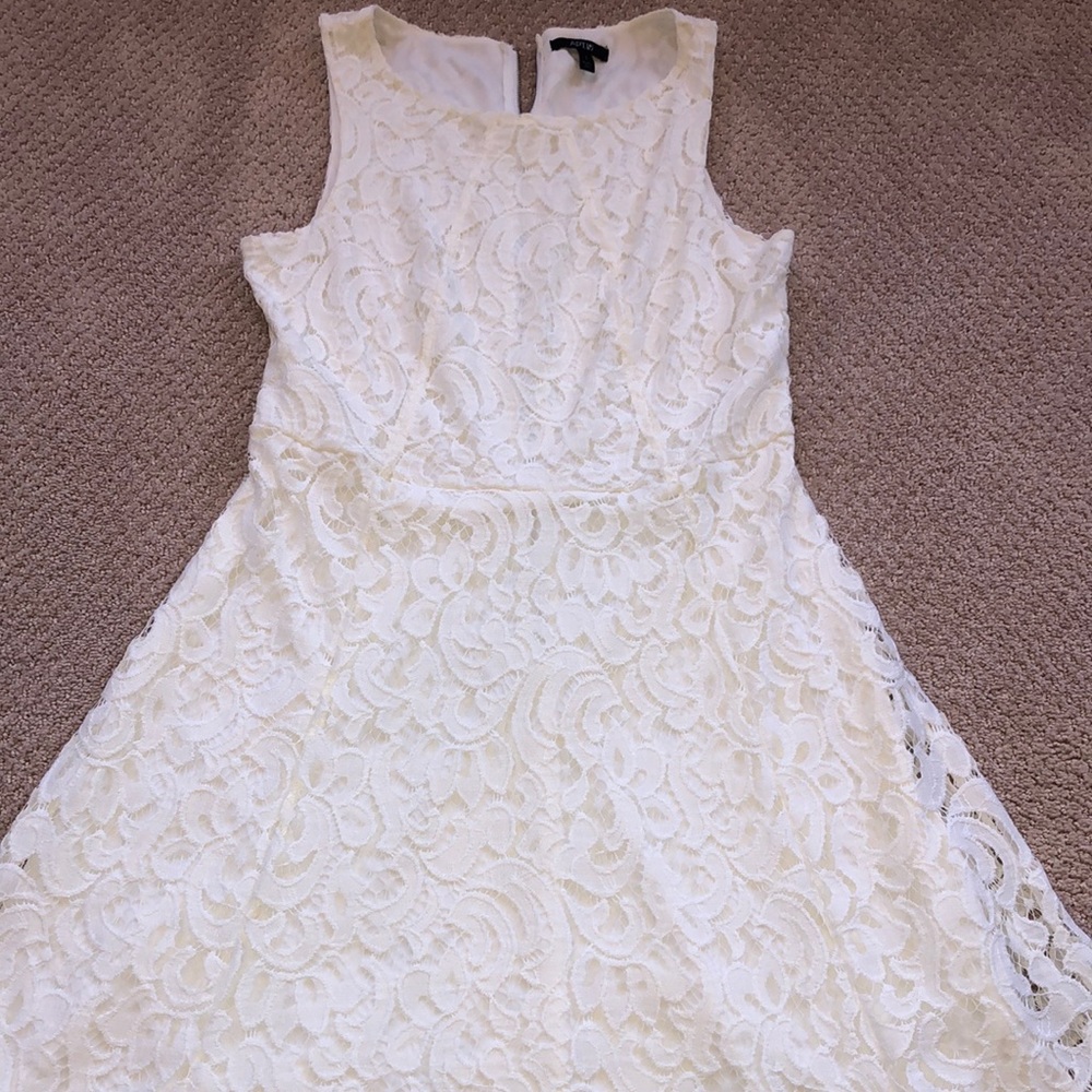 White Lace Dress